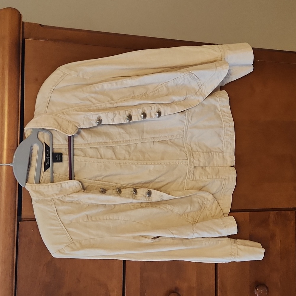 Womens cropped blazer